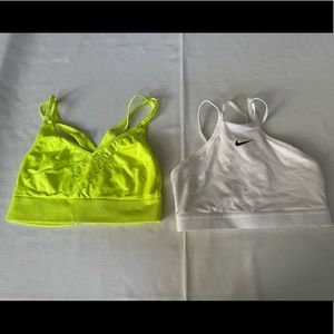 Nike and Victoria secret sport bra bundle Small